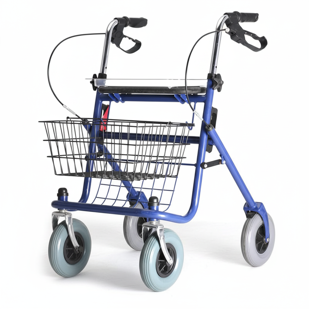 Foldable Rollator, 4 Wheel. Protector