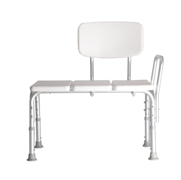 Aluminum Shower Chair, Wide Seat, Protector
