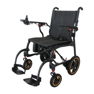 Electric wheelchair 18", Carbon fiber 13.5Kg, Protector