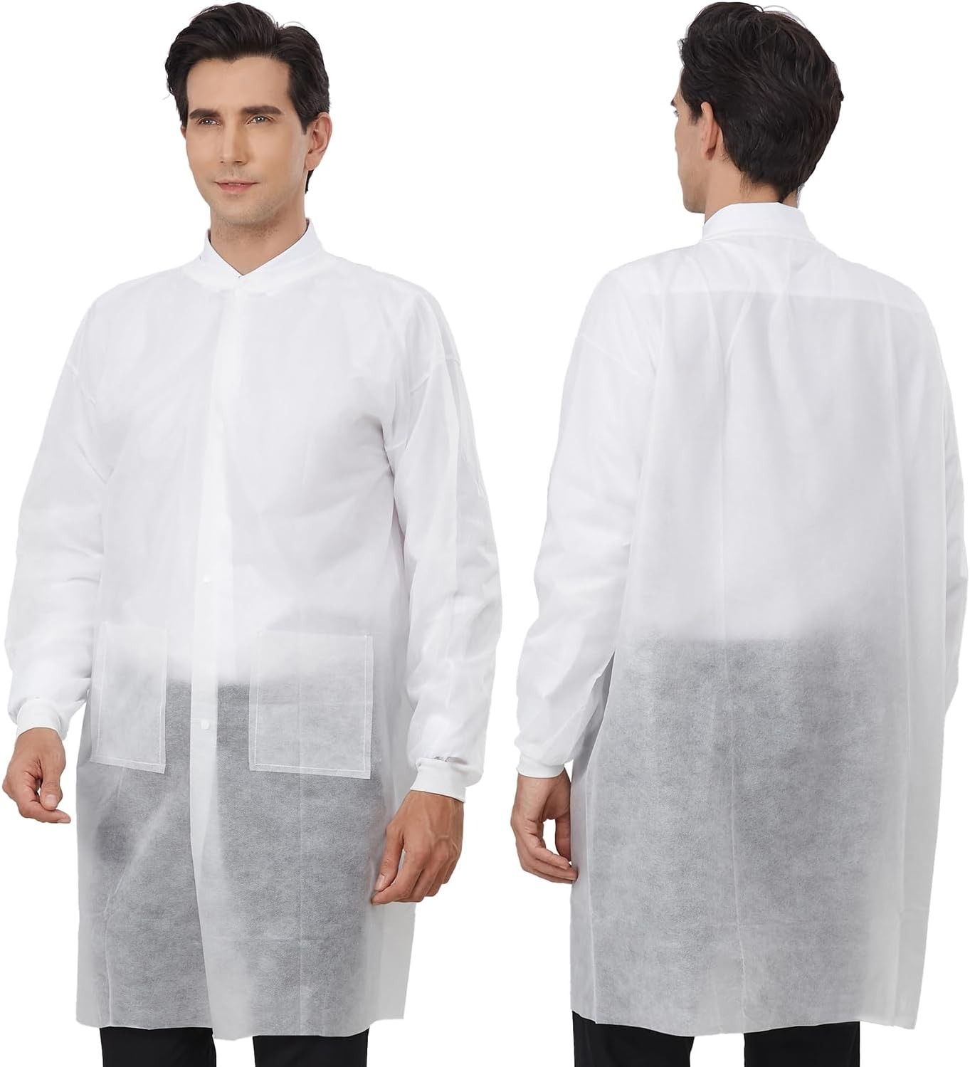 Disposable Lab Coat (White) - XL
