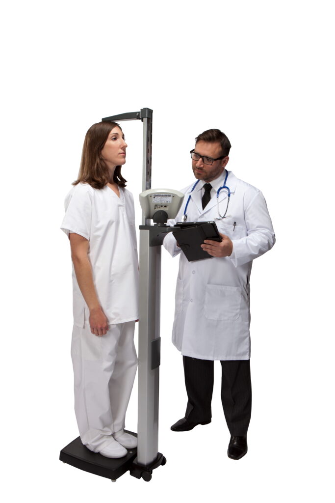 600KL - Digital Eye Level Scale, Digital Height Rod & Automatic BMI - HOM - Image 3