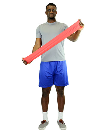 CanDo® Exercise Band – Red, 50 Yard - Image 2