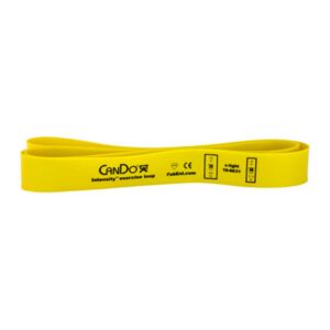CanDo band loop, 10" yellow
