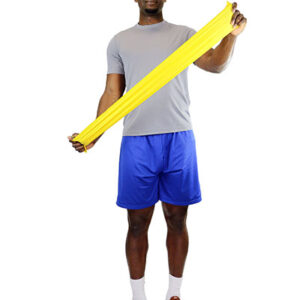 CanDo® Latex-Free Exercise Band – 5 Foot, Yellow