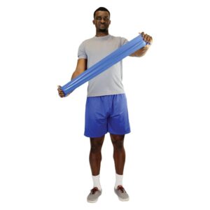 CanDo® Latex-Free Exercise Band – 5 Foot, Blue
