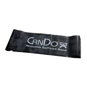 CanDo® Latex-Free Exercise Band – 5 Foot, Black