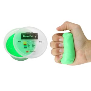 CanDo® TheraPutty Exercise Putty – 1 lb, Green